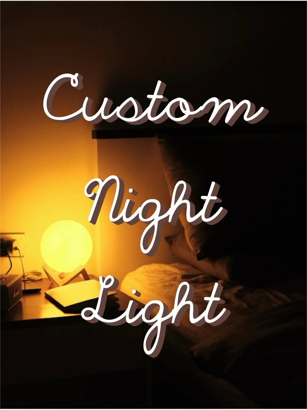Custom Plug In Night Light - NEW - Picture 1 of 4